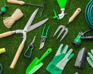 Les outils de jardinage