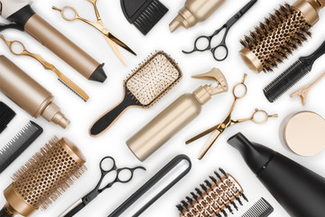 outils de coiffure