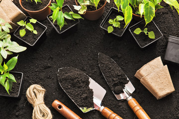 outils de jardinage