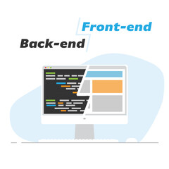 compétences front-end vs back-end 