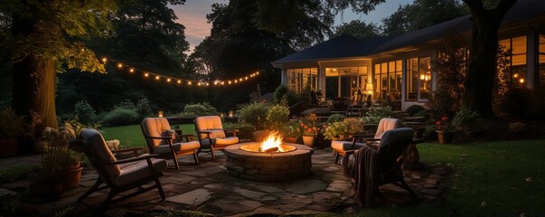 espace de détente avec une terrasse