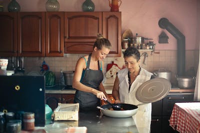 vie d'un préparateur de repas à domicile