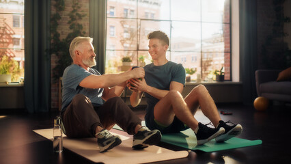 un coach sportif à domicile